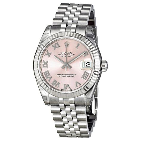 rolex datejust ladies pink|rolex datejust lady 31 price.